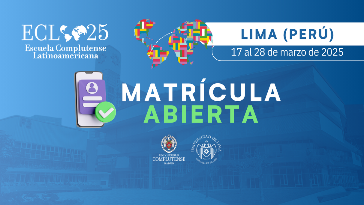 Abierto el plazo de matrícula Escuela Latinoamericana en Lima (Perú)